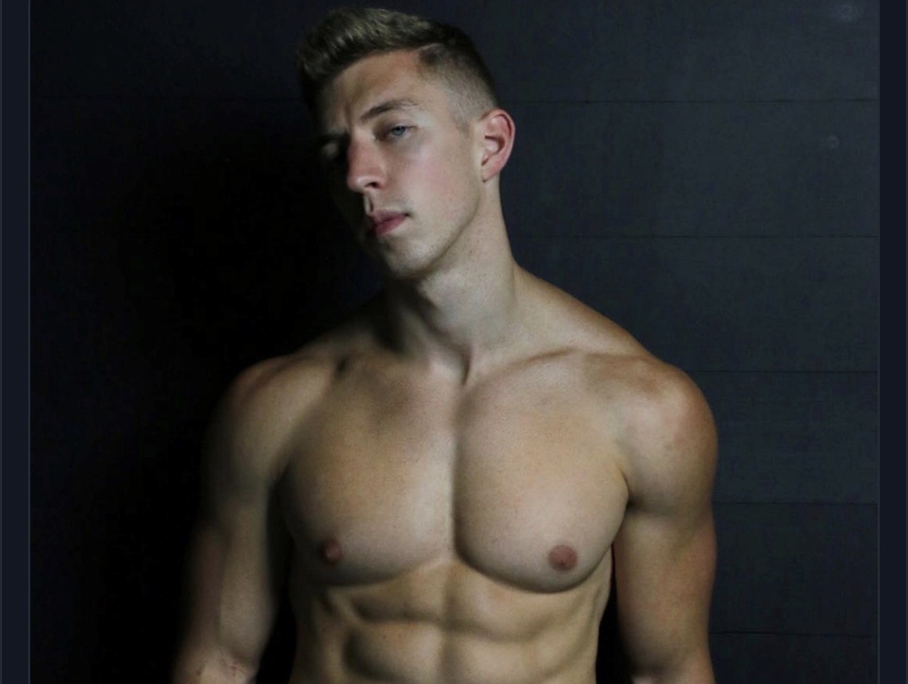 Matt McGinley showing the physique built through consistent training